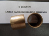 Hobart 410 Slicer Carriage Slide Bushing B-11054-9 New Sold in Pairs